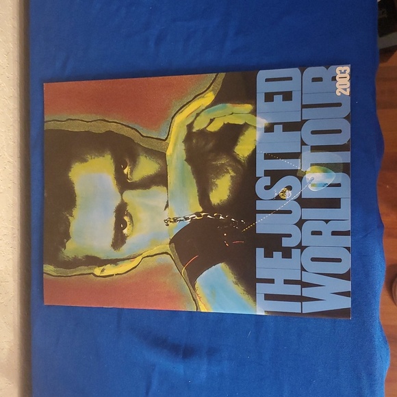VTG Poster Book Justin Timberlake Justified Tour 2003 - Picture 1 of 7